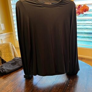 Richer Poorer Silky Long Sleeve Top
